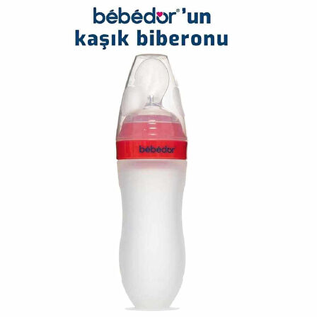 Bebedor Silikon Kaşıklı Biberon 120ml 7509