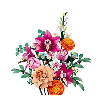 10342 Lego iconic Botanicals Pembe Çiçek Buketi 749 parça +18 yaş