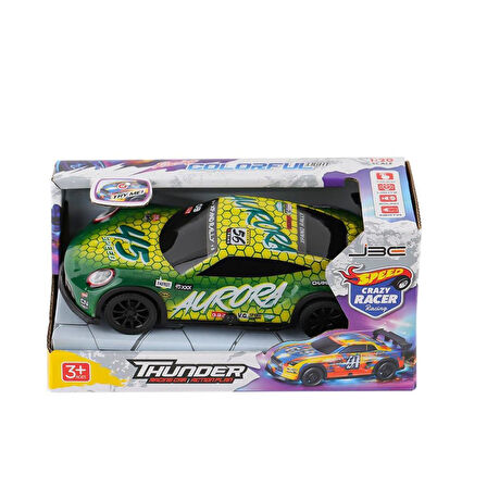 JU688-22 Neon LEDli Ralli Araba -Birliktoys