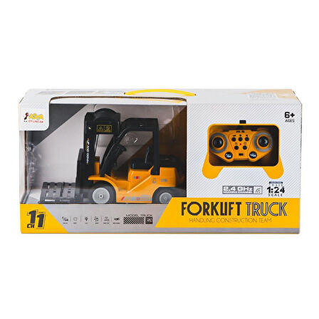 A8196-OQ9009 Kumandalı Sesli ve Işıklı Froklift 1:24  -Asya Oyuncak