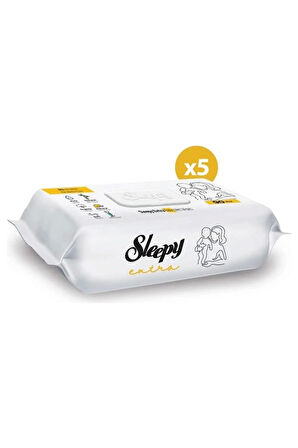 Sleepy Ekstra Islak Havlu Mendil 5x90 450 Yaprak