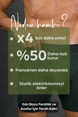 Bambu Boxer 7'li Mega Paket