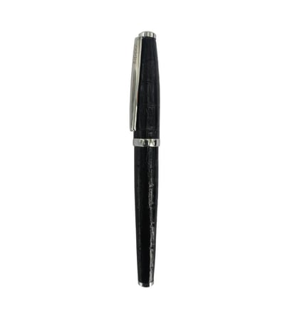 Zippo 41124 Black Leather Wrap Roller Tükenmez Kalem