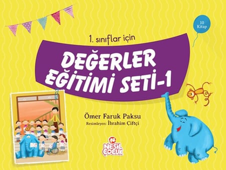 Değerler Eğitimi Seti 1 (10 Kitap)