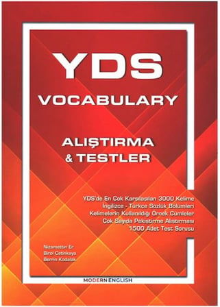 YDS Vocabulary - Alıştırma & Testler