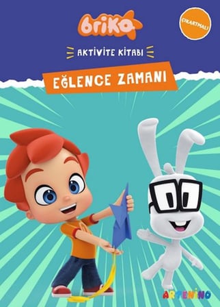 Briko Eğlence Zamanı - Çıkartmalı Aktivite Kitabı Serisi