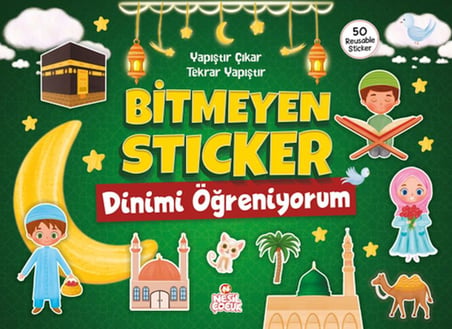 Bitmeyen Sticker - Dinimi Öğreniyorum