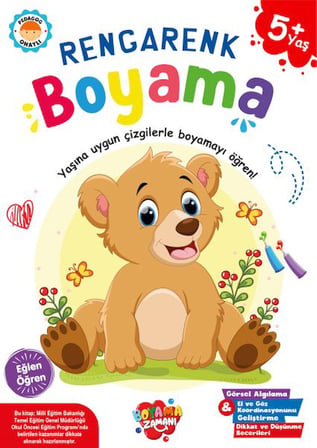 Rengarenk Boyama 5 Yaş