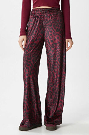 Leopar Desen Pantolon