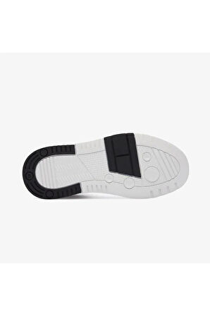 Erkek Marka Logolu Düz Taban Kaydırmaz Günlük Kullanım Siyah Sneaker