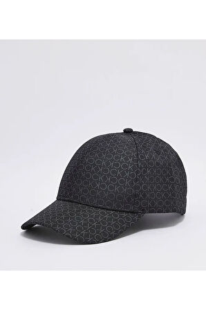 CK ESSENTİAL MONOGRAM LÜXE CAP ŞAPKA