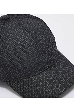 CK ESSENTİAL MONOGRAM LÜXE CAP ŞAPKA
