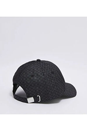 CK ESSENTİAL MONOGRAM LÜXE CAP ŞAPKA
