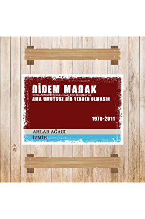 Ahşap Retro Mdf Poster , Komik Sözler , Duvar Yazıları , Manzara ,  Tarih , Edebiyat - Tbl0584