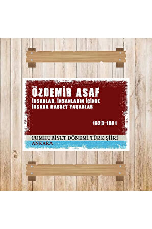 Ahşap Retro Mdf Poster , Komik Sözler , Duvar Yazıları , Manzara ,  Tarih , Edebiyat - Tbl0586