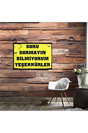Ahşap Retro Mdf Poster , Komik Sözler , Duvar Yazıları , Manzara ,  Tarih , Edebiyat - Tbl0587