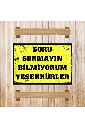 Ahşap Retro Mdf Poster , Komik Sözler , Duvar Yazıları , Manzara ,  Tarih , Edebiyat - Tbl0587