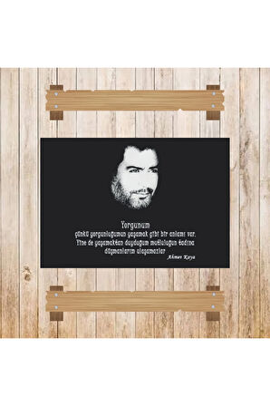 Ahşap Retro Mdf Poster , Komik Sözler , Duvar Yazıları , Manzara ,  Tarih , Edebiyat - Tbl0710
