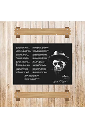 Ahşap Retro Mdf Poster , Komik Sözler , Duvar Yazıları , Manzara ,  Tarih , Edebiyat - Tbl0722