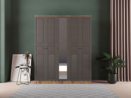 NİL 5 KAPAKLI EKO GARDIROP