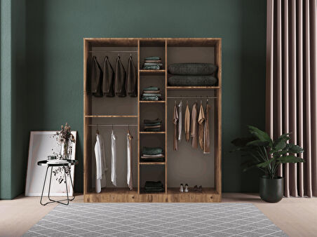 NİL 5 KAPAKLI EKO GARDIROP