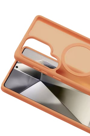 Joko Samsung Galaxy S25 Ultra Jota Magsafe Kapak - Turuncu