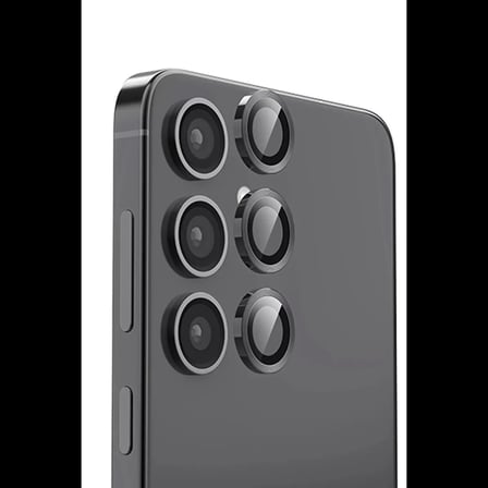 Samsung Galaxy S24 FE Raze Metal Kamera Lens - Siyah