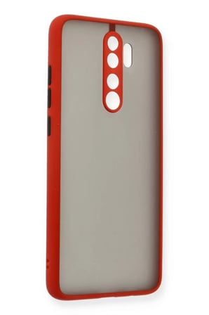 Redmi Note 8 Pro Kılıf Montreal Silikon Kapak - Kırmızı