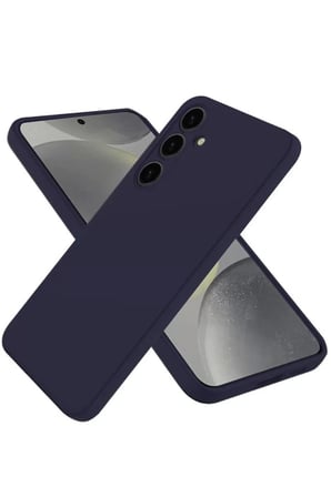 Samsung Galaxy A36 Kılıf First Silikon - Lacivert