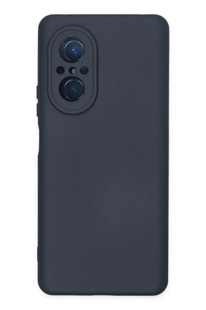 Huawei Nova 9 SE Kılıf Nano içi Kadife Silikon - Lacivert
