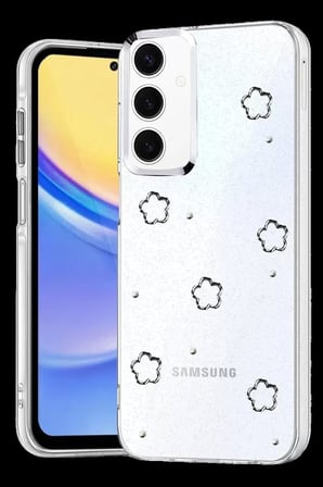 Samsung Galaxy A35 5G Fiyonk Desenli Kapak - Desen 8