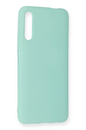 Huawei P Smart Pro / Y9S Kılıf Nano içi Kadife Silikon - Turkuaz