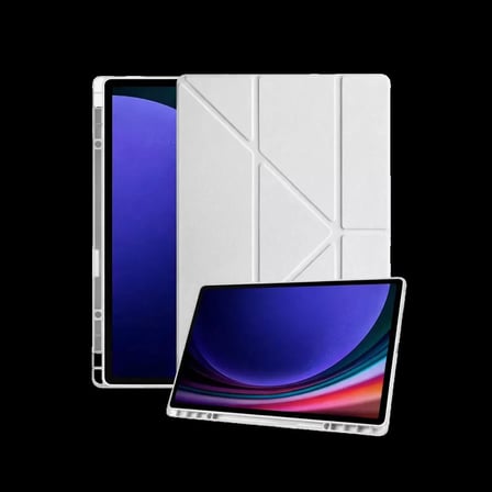 Samsung Galaxy X930 Tab S11 Ultra 14.6 Kalemlikli Mars Tablet Kılıfı - Gri