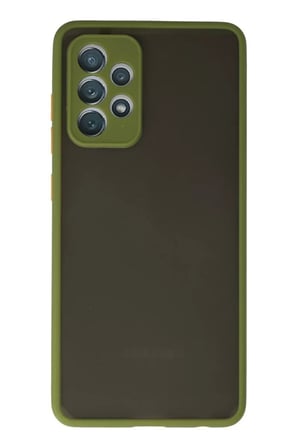 Samsung Galaxy A72 Kılıf Montreal Silikon Kapak - Yeşil