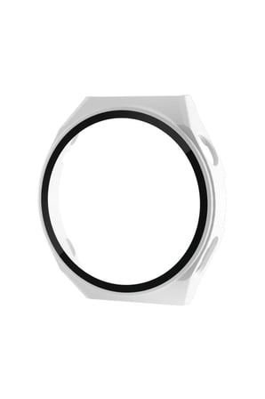 Huawei Watch GT2 46mm Dota Camlı Kasa Ekran Koruyucu - Uzay Grisi