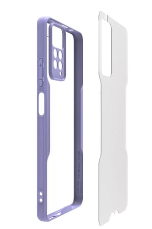 Xiaomi Redmi Note 11 Pro Kılıf Platin Silikon - Lila