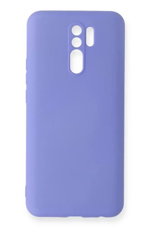 Xiaomi Redmi 9 Kılıf Nano içi Kadife Silikon - Lila