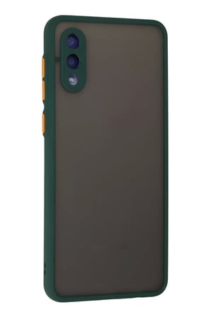 Samsung Galaxy A02 Kılıf Montreal Silikon Kapak - Yeşil