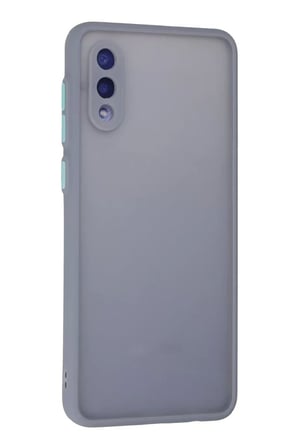 Samsung Galaxy A02 Kılıf Montreal Silikon Kapak - Gri