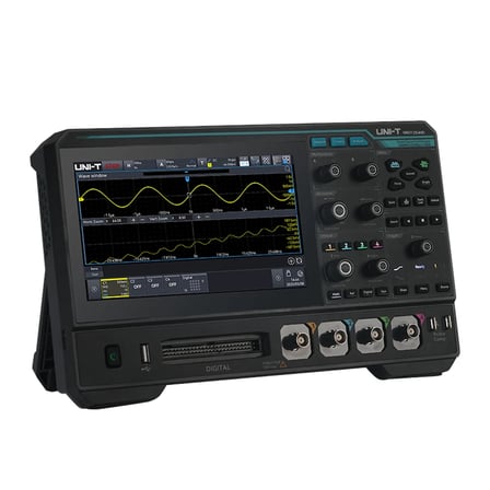 UNI-T MSO1254HD 250MHz 4 Kanal 12 Bit Karışık Sinyal Osiloskop