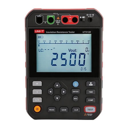 UNI-T UT512E 2.5kV Yalıtım Direnci Test Cihazı