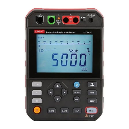 UNI-T UT513C 5kV Yalıtım Direnci Test Cihazı