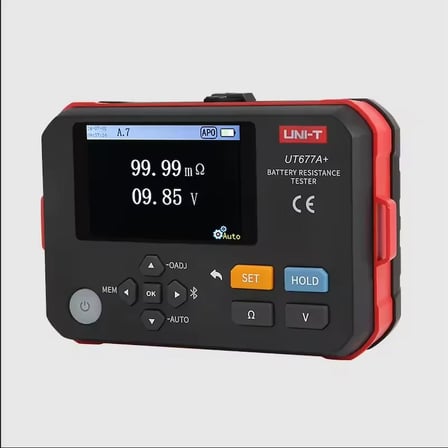 UNI-T UT677A+ Evrensel Pil Dahili Direnç Test Cihazı