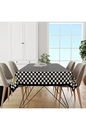 Fabulous People Masa Örtüsü - Meşhur Insanlar, Ince Keten Uluslararası Yıkama Ve Solmama Sertifikası