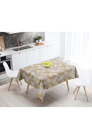 Autumn Leaves -Sonbahar Yaprakları Masa Örtüsü -Ulusl. yıkama ve solmama sertifikası 160 x 220cm