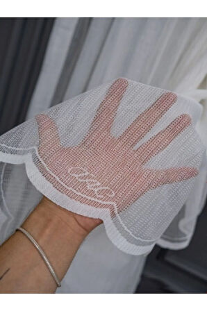 Farbateks Dikim Buğlem Yeni Moda Tül Kruvaze Tiyatro Yanki Tül Perde