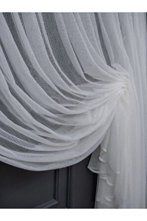 Farbateks Dikim Buğlem Yeni Moda Tül Kruvaze Tiyatro Yanki Tül Perde