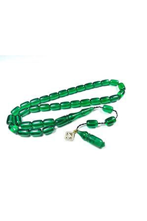 İskeçeli Cemil Usta İşi İmzalı Alman Zar Kehribar Sertifikalı No 3842