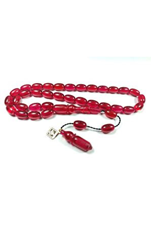 İskeçeli Cemil Usta İşi İmzalı Alman Zar Kehribar Sertifikalı No 3839