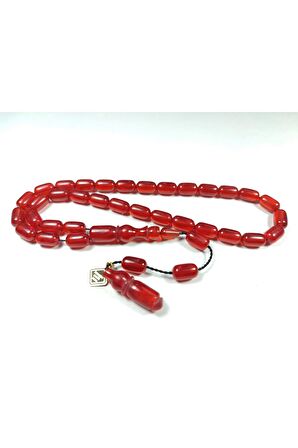 İskeçeli Cemil Usta İşi İmzalı Alman Zar Kehribar Sertifikalı No 3838